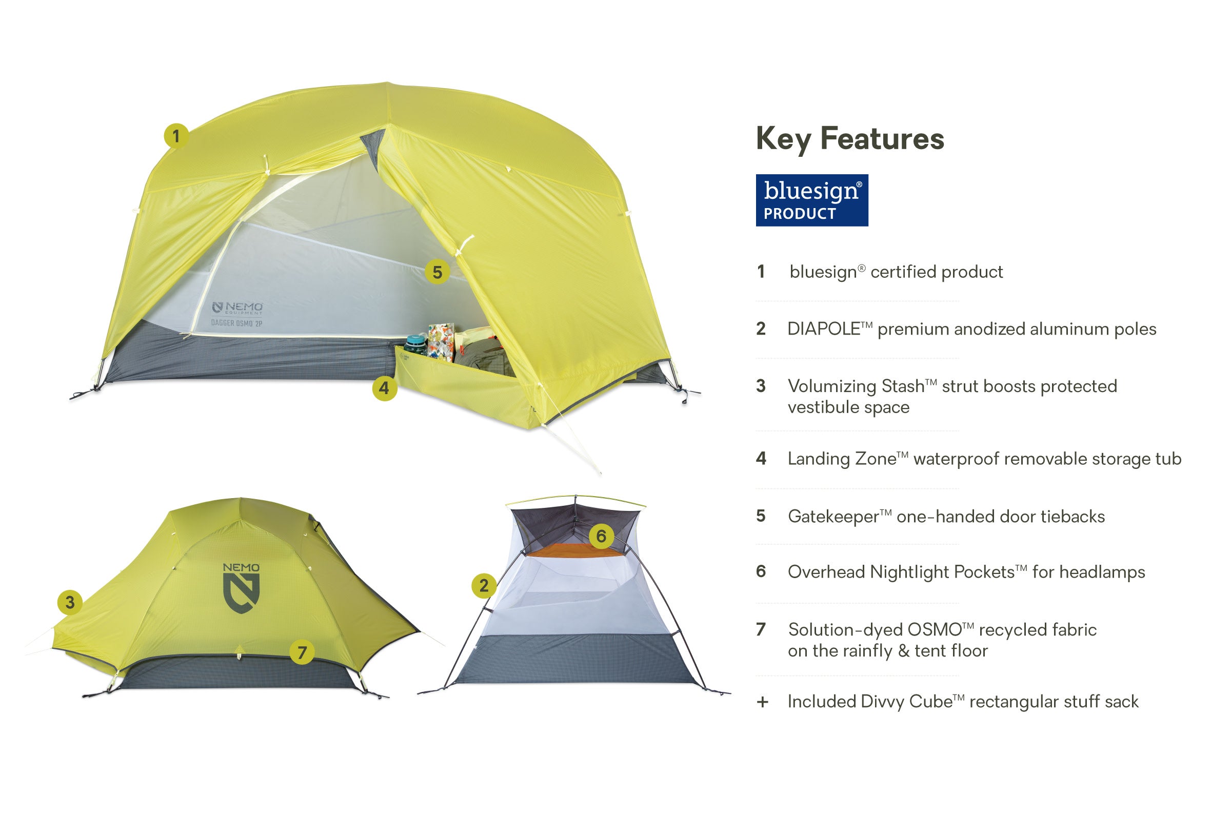 nemo tents europe Dagger OSMO™ Lightweight Backpacking Tent